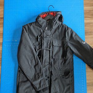 Wuxly Elk Parka Midnight Black